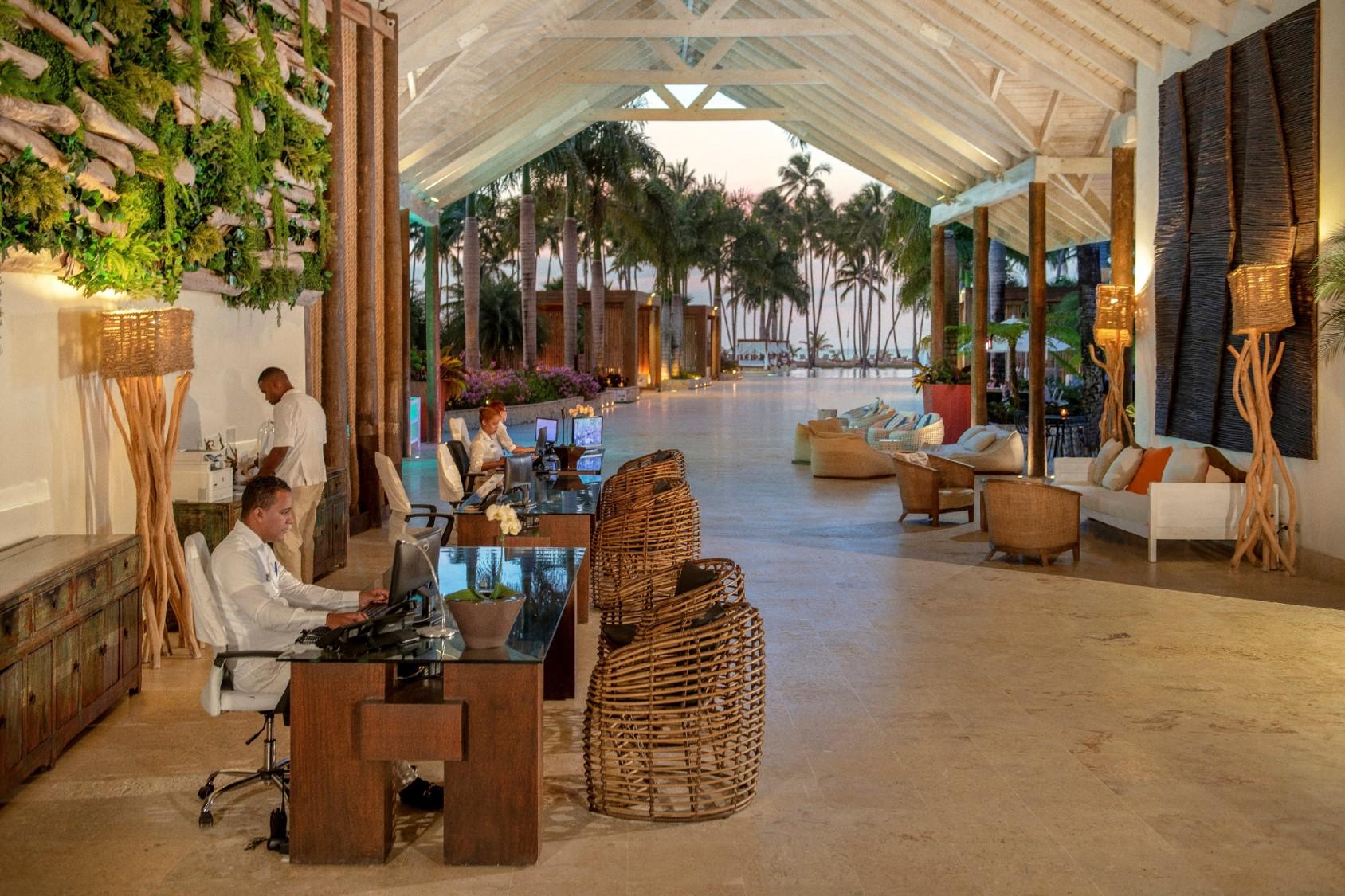 Viva V Samana By Wyndham, A Trademark Adults All Inclusive Las Terrenas Kültér fotó Lobby at the Hard Rock Hotel & Casino Punta Cana